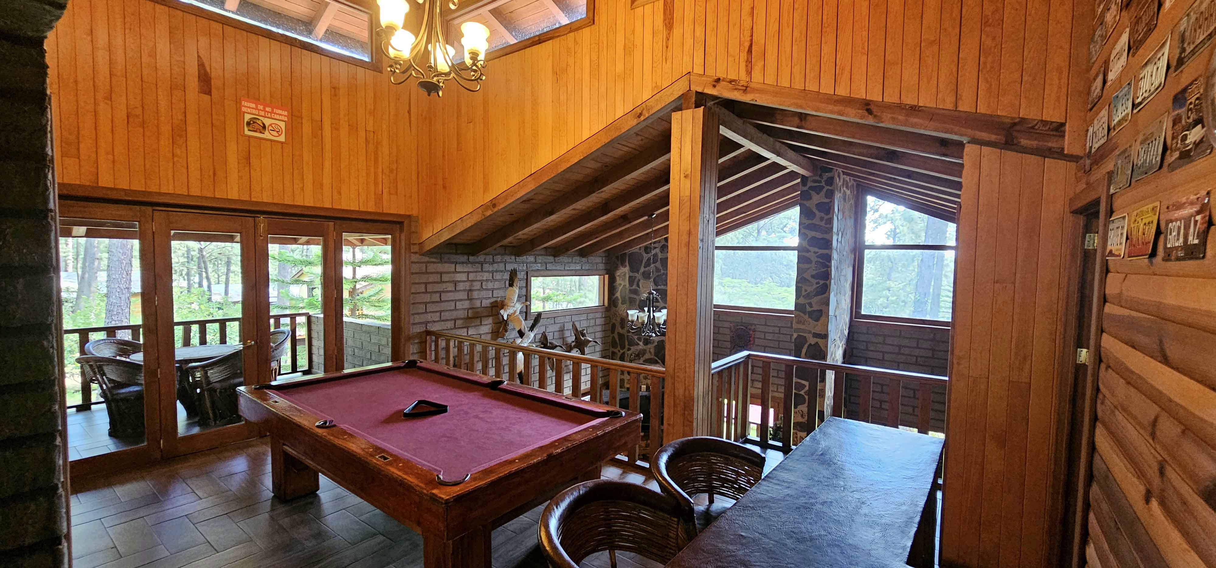 Foto de la cabaña